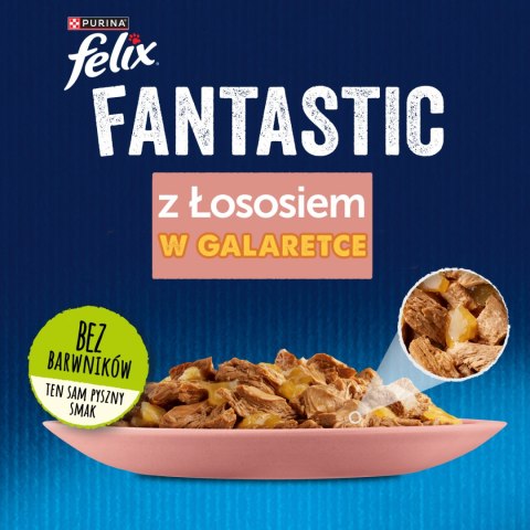 Felix Fantastic Łosoś W Galaretce 85g Felix