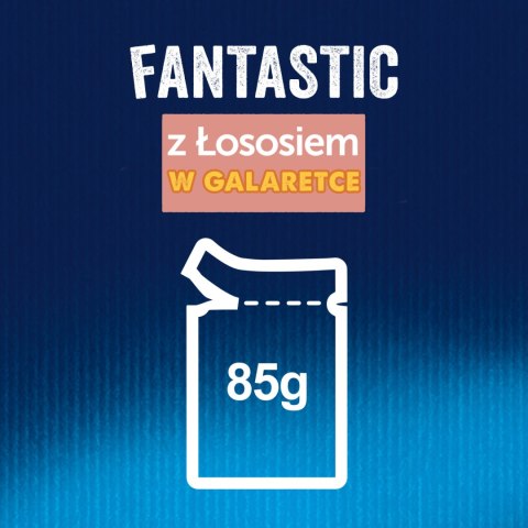 Felix Fantastic Łosoś W Galaretce 85g Felix