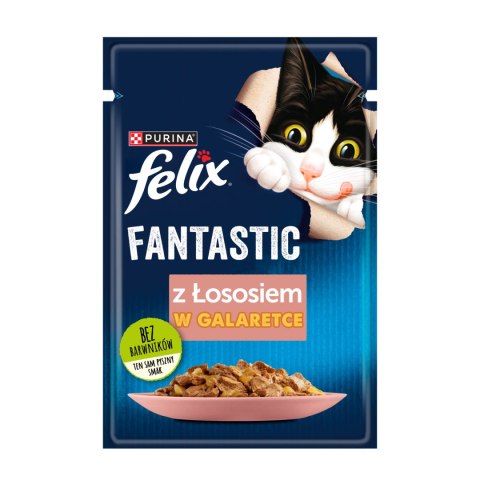Felix Fantastic Łosoś W Galaretce 85g Felix