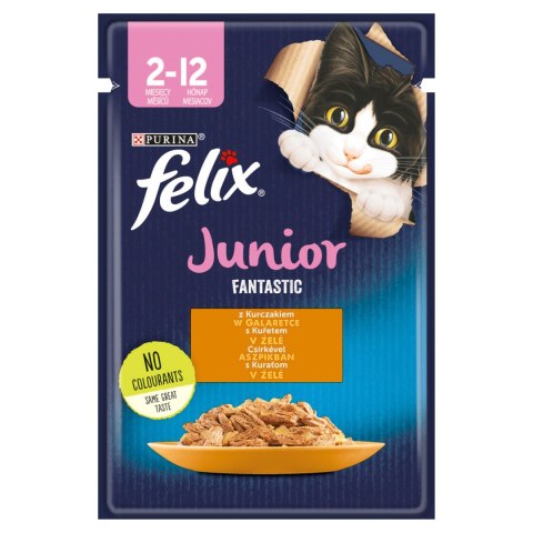 Felix Junior Kurczak W Galaretce 85g Felix