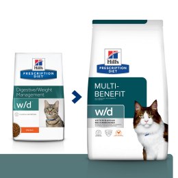 Hill's PD Prescription Diet Feline w/d Kurczak 1,5kg Hills