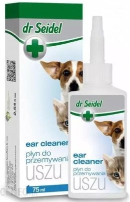 Laboratorium DermaPharm Dr Seidel Płyn Do Przemywania Uszu Dla Psów I Kotów 75ml Laboratorium DermaPharm