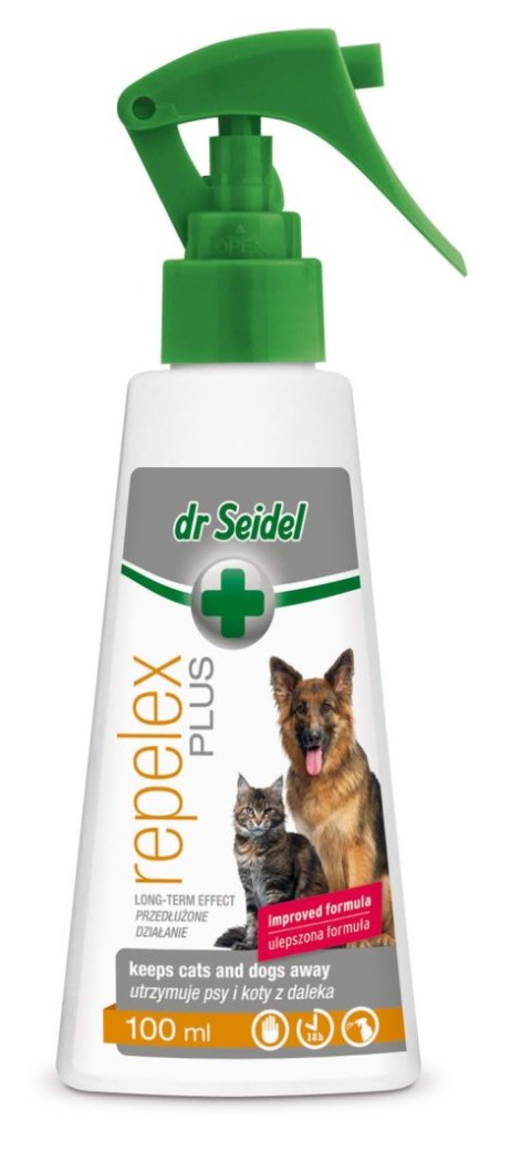 Laboratorium DermaPharm Dr Seidel Repelex Plus Płyn Odstraszający Zwierzęta O Przedłużonym Działaniu 100ml Laboratorium DermaPharm