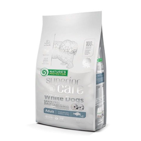 Nature's Protection Superior Care White Dogs GF White Fish Adult Small 1,5kg Nature's Protection