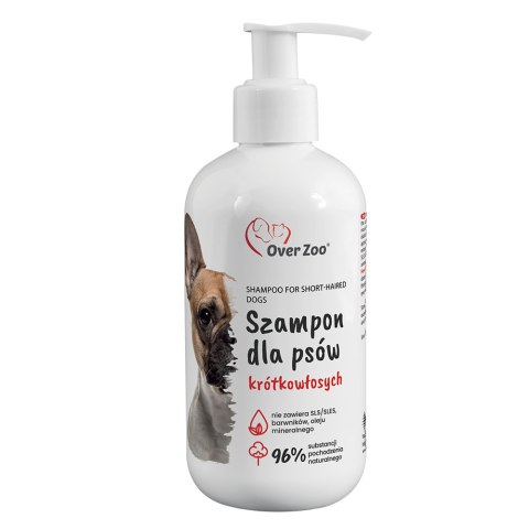 OVER ZOO Szampon Dla Psów Krótkowłosych 250ml Over Zoo