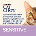 Purina Cat Chow Sensitive Karma Z Łososiem I Cukinią W Sosie 85g Purina Cat Chow
