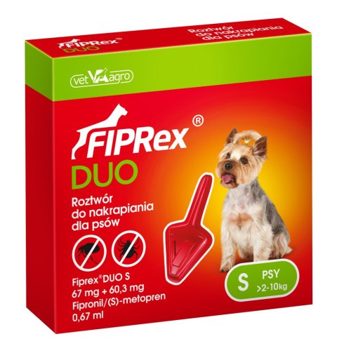 Vet-Agro Fiprex Duo S 0,67ml Vet-Agro