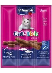 Vitakraft Cat Stick Mini Kabanosy Z Dorszem 3x18g Vitakraft