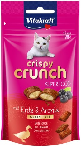 Vitakraft Crispy Crunch Z Kaczką I Aronią Dla Kota 60g Vitakraft