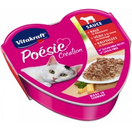 Vitakraft Poesie Karma Dla Kota Cielęcina Z Serem 85g Vitakraft
