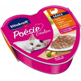 Vitakraft Poesie Karma Dla Kota Indyk Z Serem 85g Vitakraft