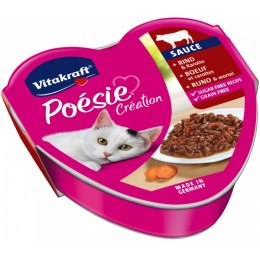 Vitakraft Poesie Karma Dla Kota Wołowina Z Marchewką 85g Vitakraft