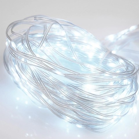 Kurtyna Świetlna 300 led 3 m ORION z Pilotem Zimna Barwa usb