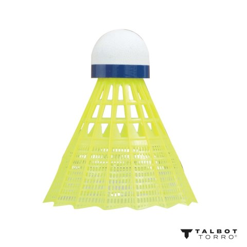 Lotki do Badmintona TALBOLT TORRO Tech 450 Medium 6 Szt Żółte Tuba