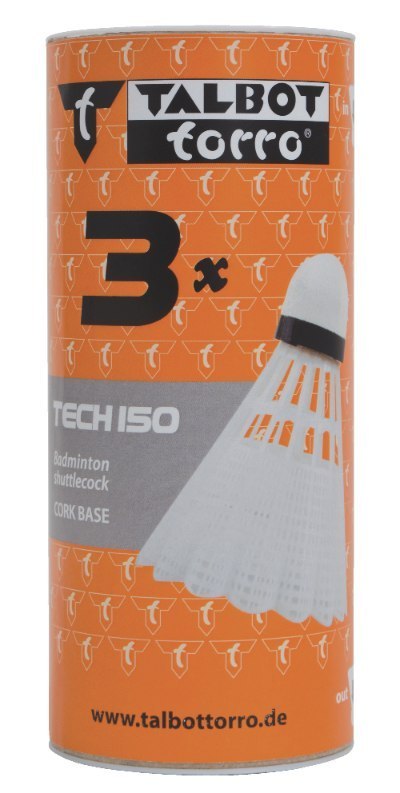Lotki do Badmintona TALBOT-TORRO Tech 150 3 szt