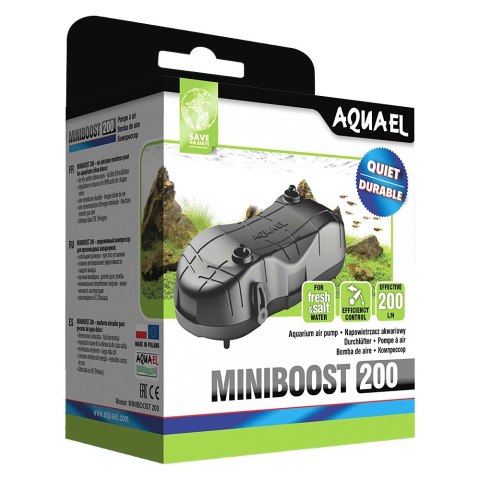 AQUAEL MINIBOOST 200 - miniaturowy napowietrzacz Aquael