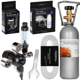 Aquario Aquario Professional 2.0 - zestaw CO2 z elektrozaworem + butla 2l