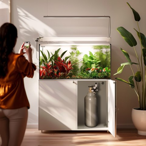 Aquario Professional 2.0 - zestaw CO2 z elektrozaworem + butla 8l Aquario