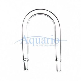 Aquario Szklane kolanko U Aquario 6mm