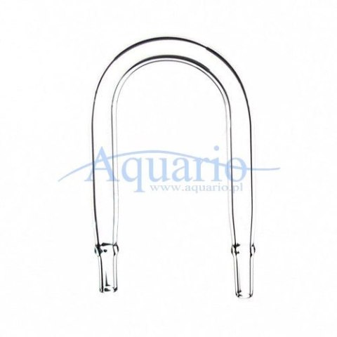 Szklane kolanko U Aquario 6mm Aquario