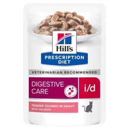 Hill's PD Prescription Diet Feline i/d Z Łososiem 85g Hills