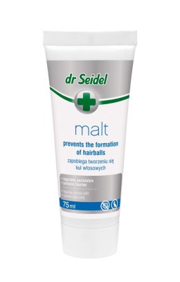 Laboratorium DermaPharm Dr Seidel Malt Pasta Dla Kota Odkłaczająca 75ml Laboratorium DermaPharm
