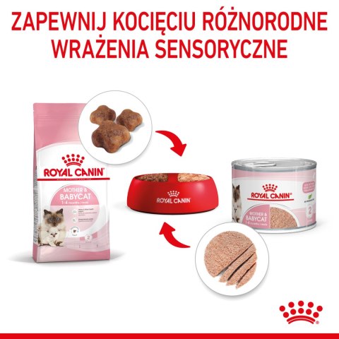 ROYAL CANIN Mother & Babycat Ultra Soft Mousse 195g Royal Canin