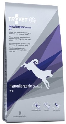 TROVET VPD Hypoallergenic Venison Dla Psa 10kg Trovet