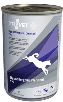 TROVET VPD Hypoallergenic Venison Dla Psa Puszka 400g Trovet