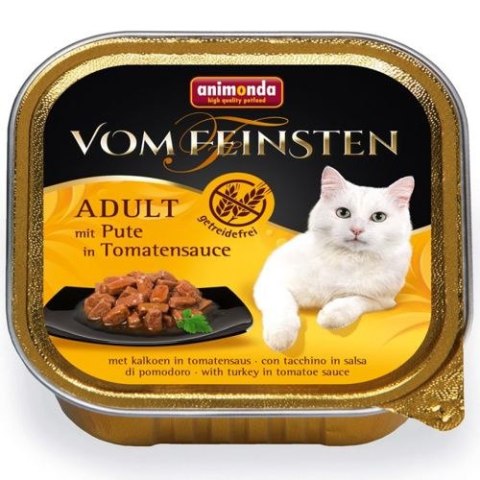 Animonda Cat Vom Feinsten Adult Indyk W Sosie Pomidorowym 100g Animonda