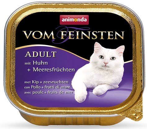 Animonda Vom Feinsten Adult Cat Kurczak I Owoce Morza 100g Animonda