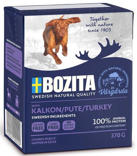 BOZITA Dog Indyk W Galarecie 370g Bozita