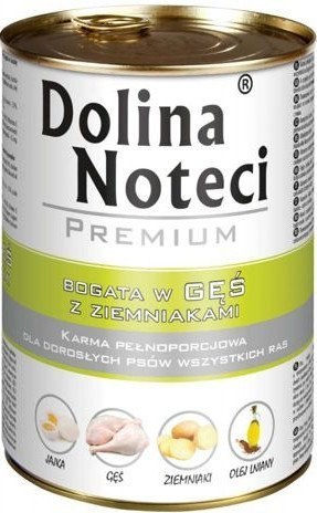 Dolina Noteci Premium Gęś Z Ziemniakami 400g Dolina Noteci