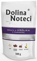 Dolina Noteci Premium Królik Z Żurawiną 500g Dolina Noteci