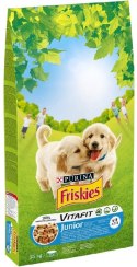 PURINA Friskies Junior Z Kurczakiem Mlekiem I Warzywami 15kg Friskies