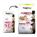 Tropidog Premium Adult Medium & Large Breed Indyk Z Ryżem 12kg Tropidog