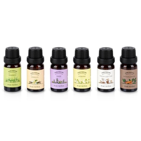 Zestaw Olejków Eterycznych 10 ml 6 szt. VILDE Zapachy do Aromaterapii