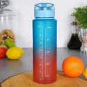 Butelka na Wodę EXCELLENT HOUSEWARE 1 L Motywująca z Podziałką Ombre Grupa Orion Sp. z o.o.