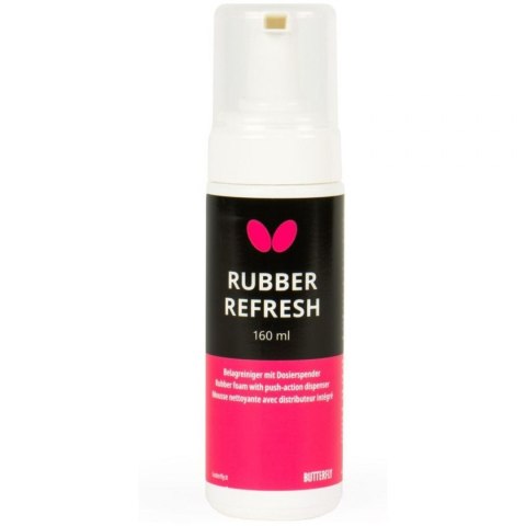 Pianka Czyszcząca do Okładzin z Rakietek BUTTERFLY Rubber Refresh 160 ml Tamasu Butterfly Europa GmbH