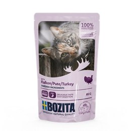 BOZITA Kawałki W Sosie Z Indykiem 85g Bozita