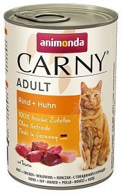 Animonda Cat Carny Adult Wołowina I Kurczak 400g Animonda