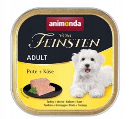 Animonda Vom Feinsten Dog Adult Indyk Z Serem 150g Animonda