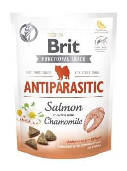 Brit Care Dog Functional Snack Antiparastic Salmon 150g Brit