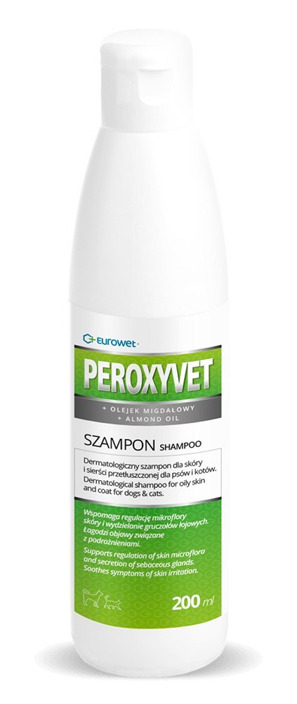 Eurowet Szampon Peroxyvet 200ml Eurowet