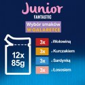 Felix Fantastic Junior W Galaretce 12x85g Felix