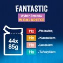 Felix Fantastic Mix Mięsny W Galaretce 44x85g Felix