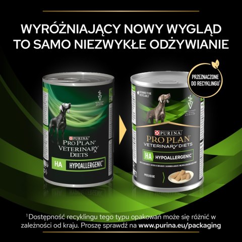 PURINA Veterinary PVD HA Hypoallergenic Mus 400g PRO PLAN Veterinary Diets