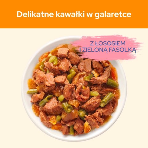 Purina Cat Chow Adult Łosoś I Zielona Fasolka 85g Purina Cat Chow