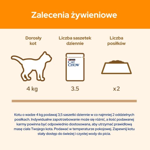Purina Cat Chow Adult Łosoś I Zielona Fasolka 85g Purina Cat Chow