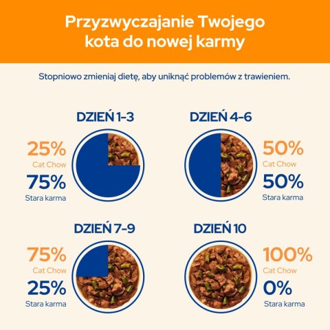 Purina Cat Chow Adult Łosoś I Zielona Fasolka 85g Purina Cat Chow